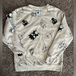 Bioworld Sanrio Hello Kitty & Friends Crewneck Sweater